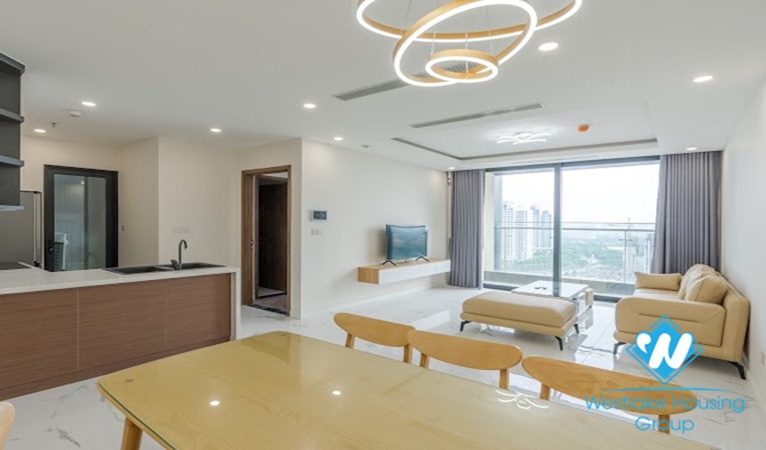 Three bedrooms apartment for rent in S1 building Sunshine,Tay Ho