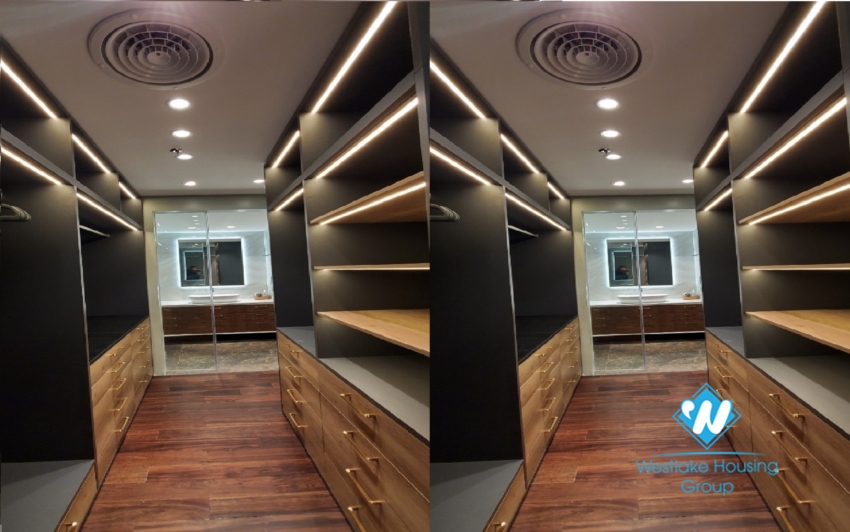 New 3-Bedrooms apartment for rent at Aqual Central 44 Yen Phu