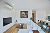 Modern and open 3 bedroom apartment for rent in Tay Ho, Hanoi