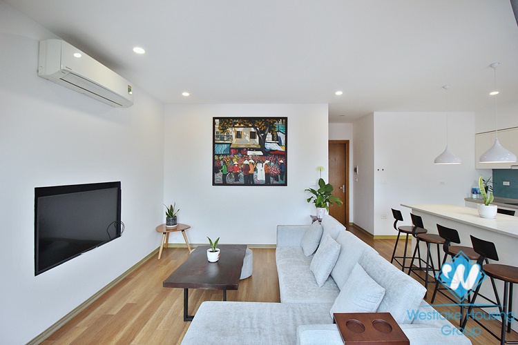Modern and open 3 bedroom apartment for rent in Tay Ho, Hanoi