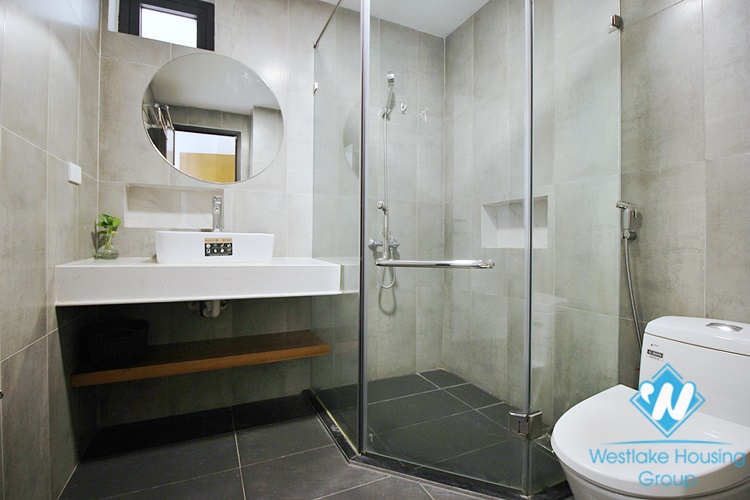 Modern and open 3 bedroom apartment for rent in Tay Ho, Hanoi