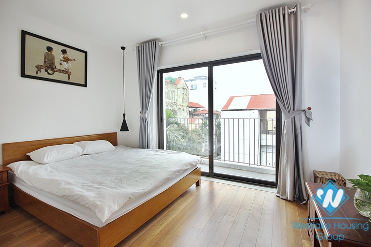 Modern and open 3 bedroom apartment for rent in Tay Ho, Hanoi
