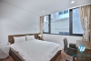 A brightly serviced apartment for rent in Tay Ho area