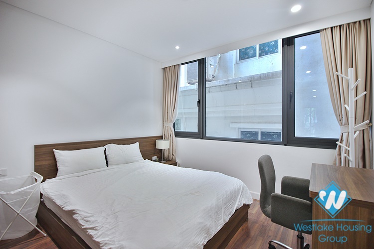 A brightly serviced apartment for rent in Tay Ho area