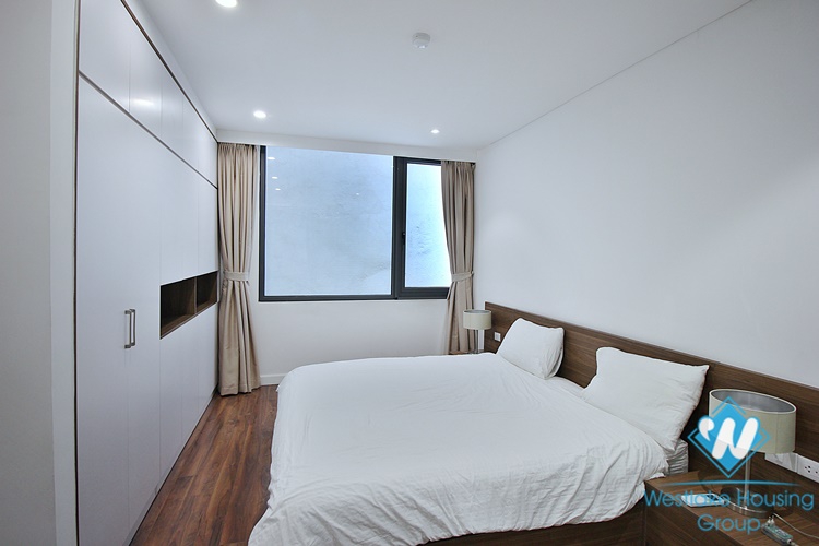 A brightly serviced apartment for rent in Tay Ho area