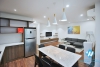 A brightly serviced apartment for rent in Tay Ho area