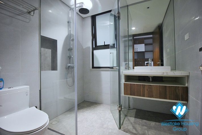 Lake -view with lovely balcony studio for rent on Nhat Chieu