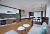Lake -view with lovely balcony studio for rent on Nhat Chieu