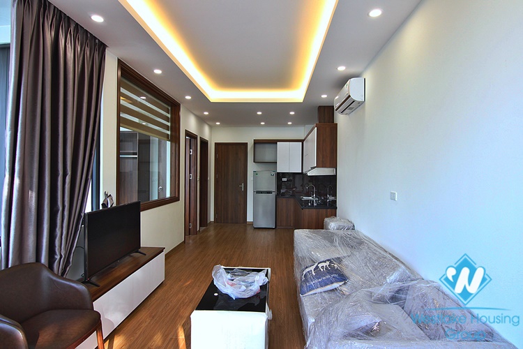 Lake view one bedroom apartment for rent in Yen Hoa street, Tay Ho