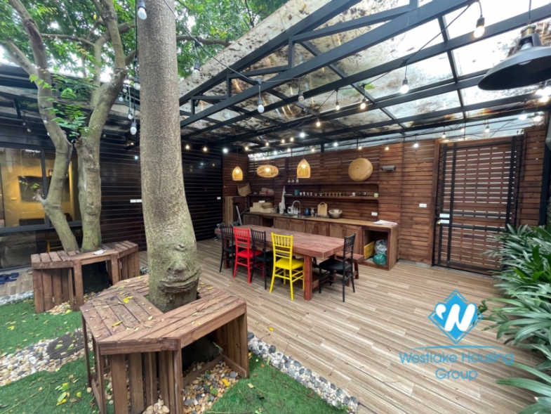 Beautiful 2 bedroom garden house for rent in Tay Ho