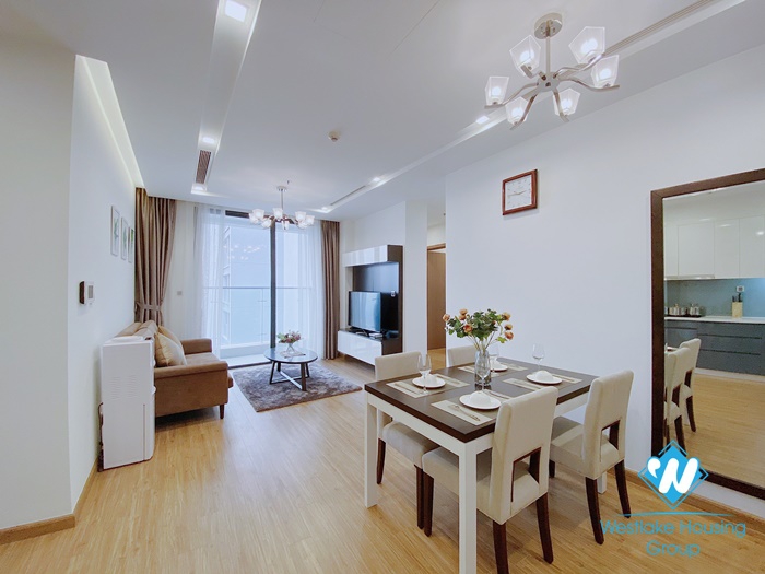 A newly 2 bedroom apartment for rent in Metropolis, Ba dinh