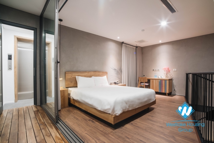  Special penthouse apartment for rent in Hoan Kiem District.