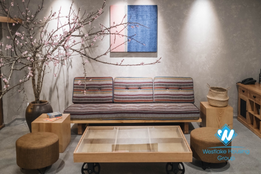  Special penthouse apartment for rent in Hoan Kiem District.