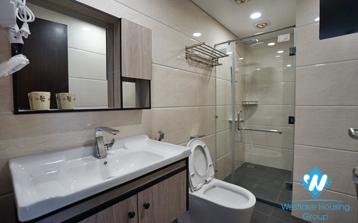 A newly 2 bedroom apartment with big balcony in Truc bach, Hanoi