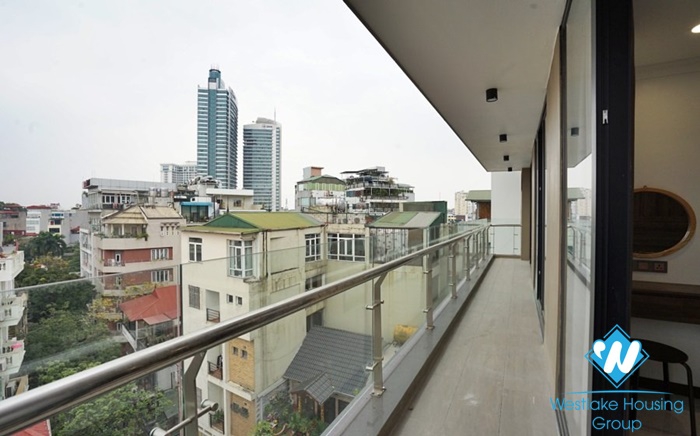 A newly 2 bedroom apartment with big balcony in Truc bach, Hanoi