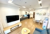 Elegant 01 bedroom apartment in good quality building in M1- Vinhomes Metropolis. 