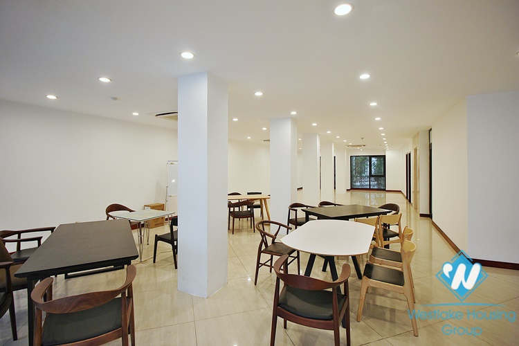 Spacious an office for rent in To Ngoc Van street, Tay Ho, Ha Noi