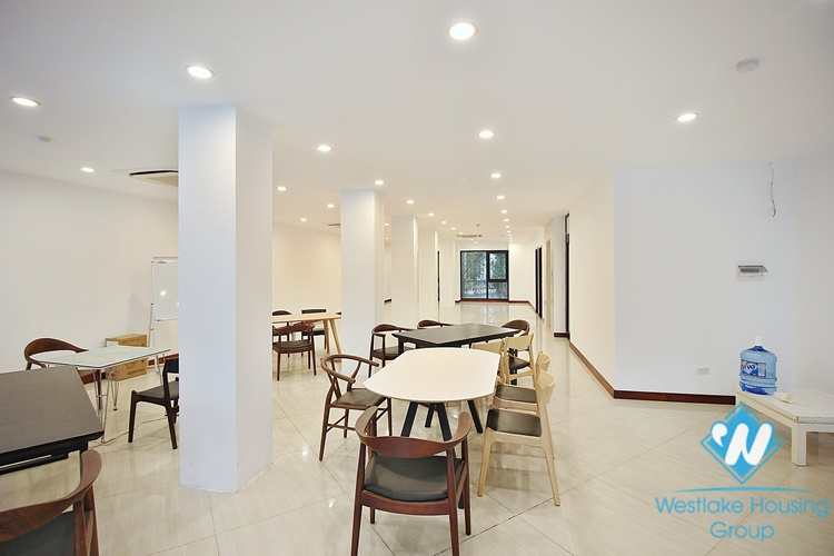 Spacious an office for rent in To Ngoc Van street, Tay Ho, Ha Noi