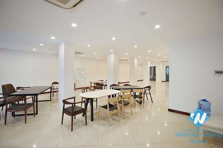 Spacious an office for rent in To Ngoc Van street, Tay Ho, Ha Noi