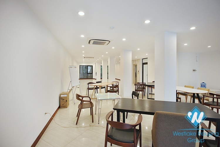 Spacious an office for rent in To Ngoc Van street, Tay Ho, Ha Noi