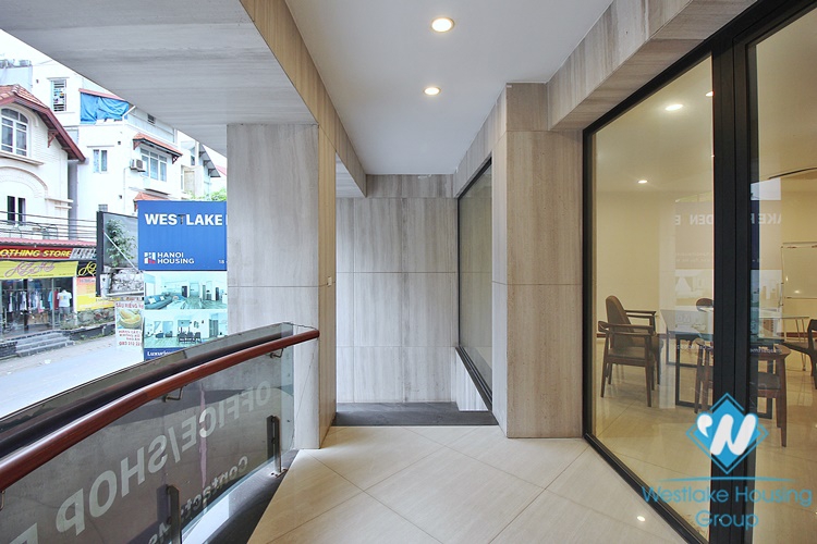 Spacious an office for rent in To Ngoc Van street, Tay Ho, Ha Noi