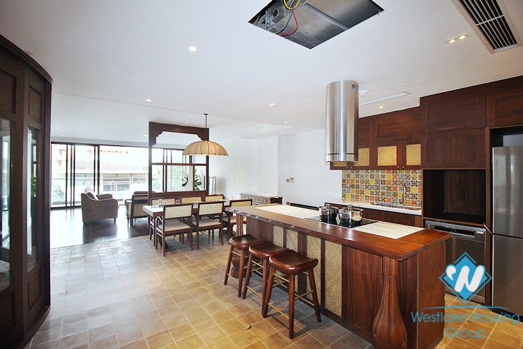 Renovated 4 bedrooms apartment for rent in Xom Phu - Dang Thai Mai, Tay Ho