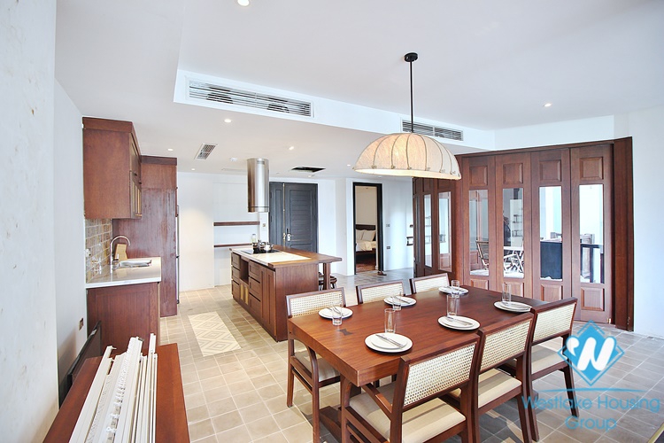 Renovated 4 bedrooms apartment for rent in Xom Phu - Dang Thai Mai, Tay Ho