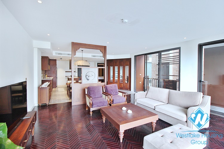 Renovated 4 bedrooms apartment for rent in Xom Phu - Dang Thai Mai, Tay Ho