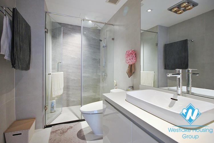 Morden two bedrooms apartment for rent in De Leroi Soleil building, Xuan Dieu, Tay Ho