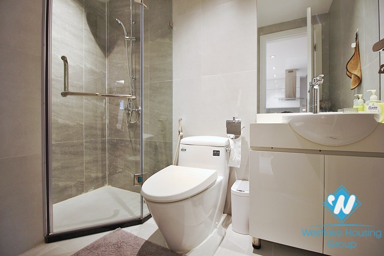Morden two bedrooms apartment for rent in De Leroi Soleil building, Xuan Dieu, Tay Ho