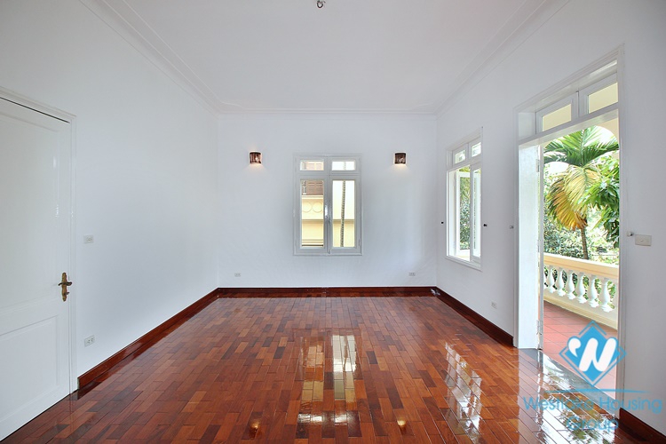 Stunning house for rent in Tay Ho area, Hanoi, Vietnam.
