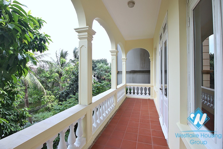 Stunning house for rent in Tay Ho area, Hanoi, Vietnam.