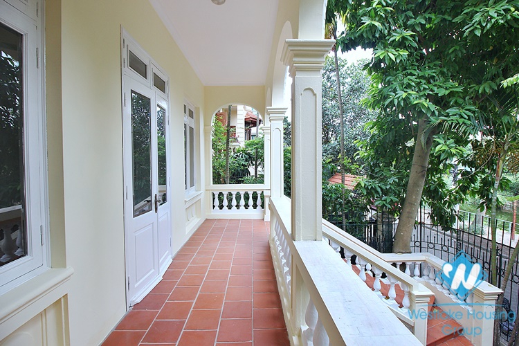 Stunning house for rent in Tay Ho area, Hanoi, Vietnam.
