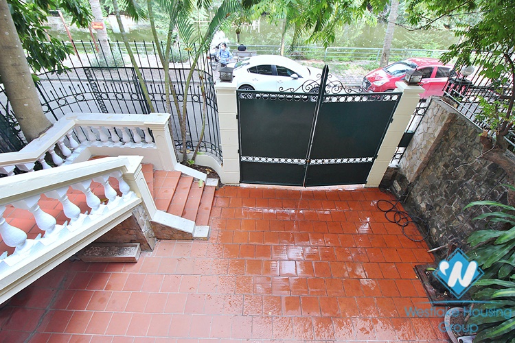 Stunning house for rent in Tay Ho area, Hanoi, Vietnam.