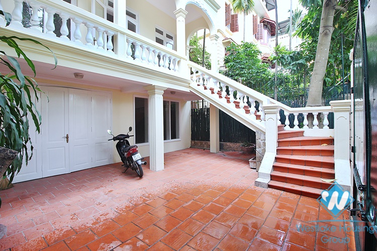 Stunning house for rent in Tay Ho area, Hanoi, Vietnam.