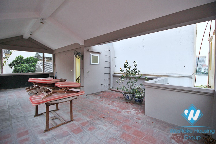 Renovated three bedrooms house for rent in Tu Hoa, Tay Ho