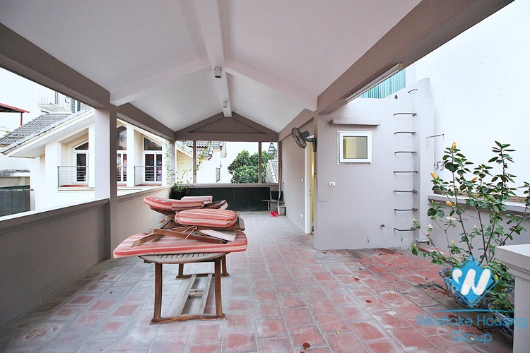 Renovated three bedrooms house for rent in Tu Hoa, Tay Ho