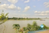 Riverside garden house for rent in Ngoc Thuy Long Bien