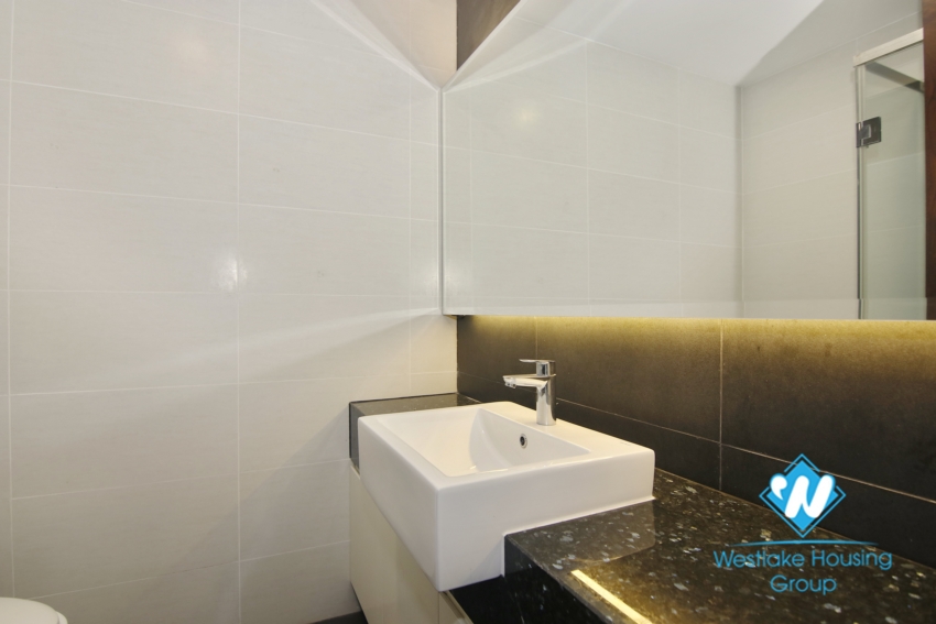 Serviced apartment for rent with three bedrooms in Hoang Thanh Tower, Hai Ba Trung