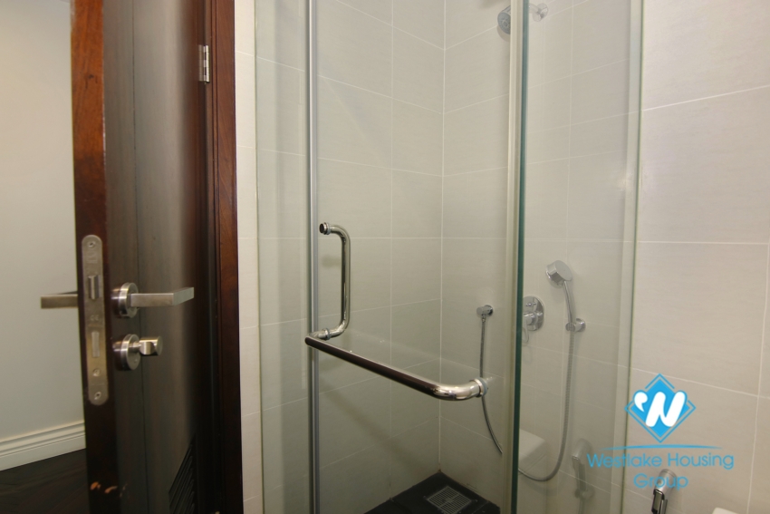 Serviced apartment for rent with three bedrooms in Hoang Thanh Tower, Hai Ba Trung