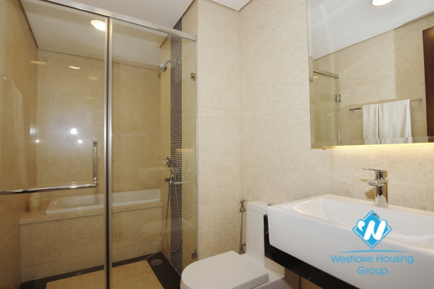 Two bedroom serviced apartment for rent in Hoang Thanh Tower,