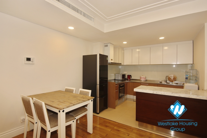 Two bedroom serviced apartment for rent in Hoang Thanh Tower, Hai Ba Trung