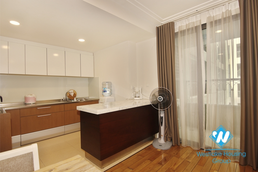 Two bedroom serviced apartment for rent in Hoang Thanh Tower, Hai Ba Trung