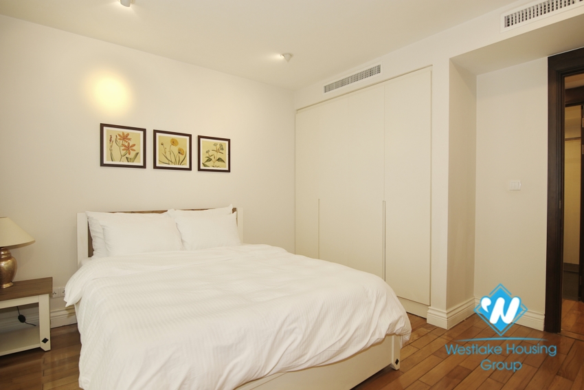 Two bedroom serviced apartment for rent in Hoang Thanh Tower, Hai Ba Trung