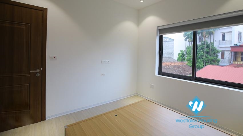 House for rent with four bedrooms and yard around the house in An Duong Vuong, Tay Ho