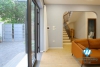 House for rent with four bedrooms and yard around the house in An Duong Vuong, Tay Ho