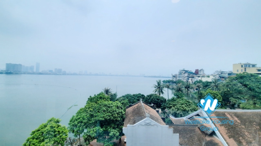 2 bedroom apartment with lake view good location for rent in Tay Ho.