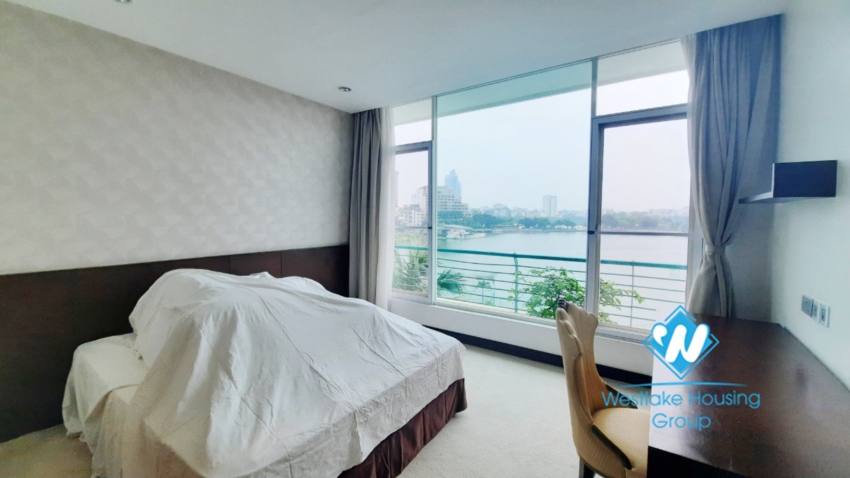 2 bedroom apartment with lake view good location for rent in Tay Ho.