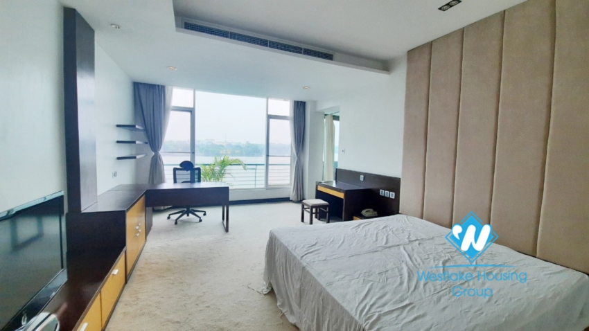 2 bedroom apartment with lake view good location for rent in Tay Ho.