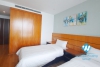 2 bedroom duplex apartment with lake view good location for rent in Tay Ho.